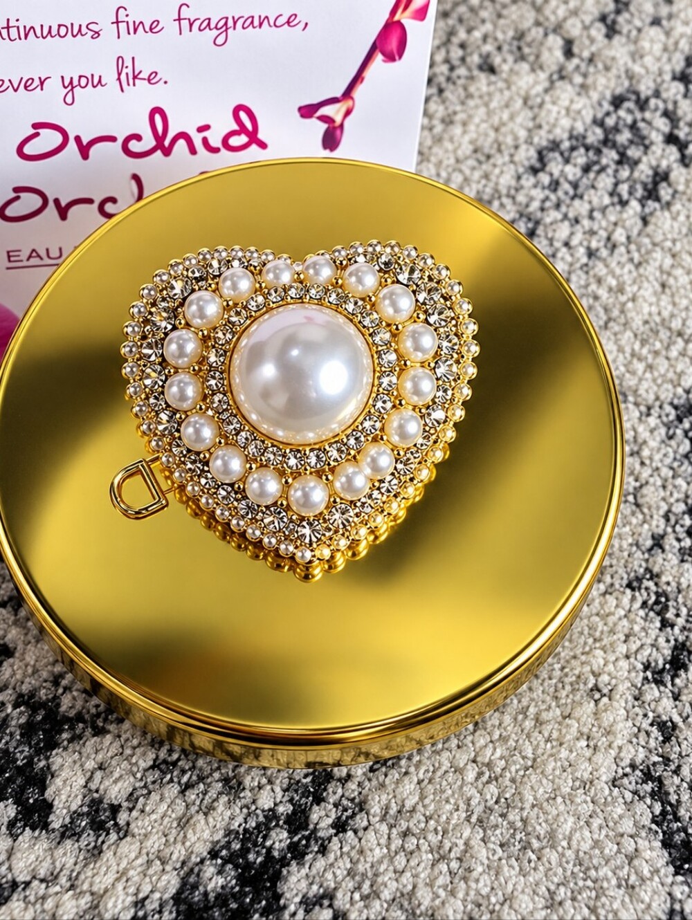Gorgeous Stamped Brooche